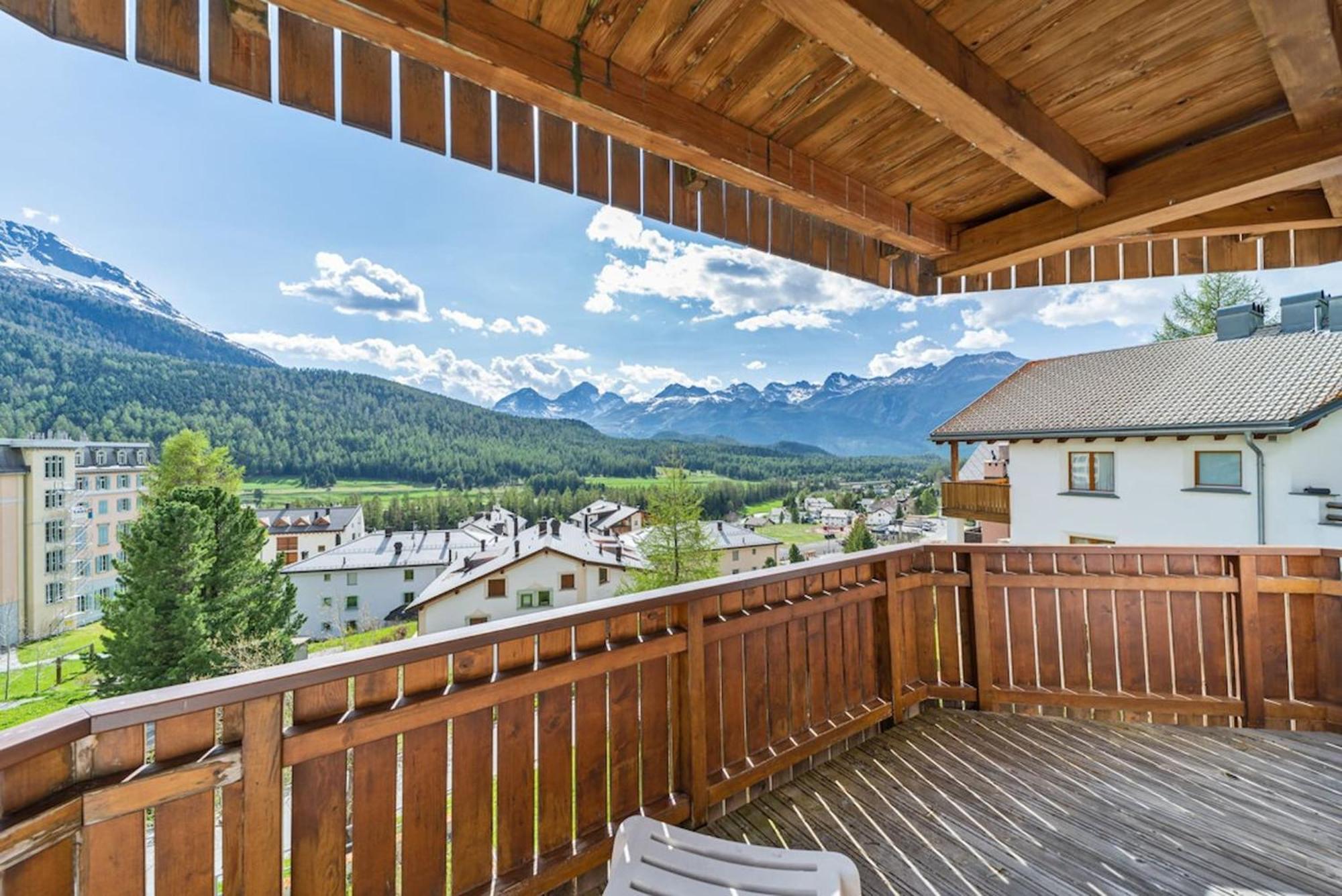 Chesa San Peider - Pontresina Apartment Bagian luar foto