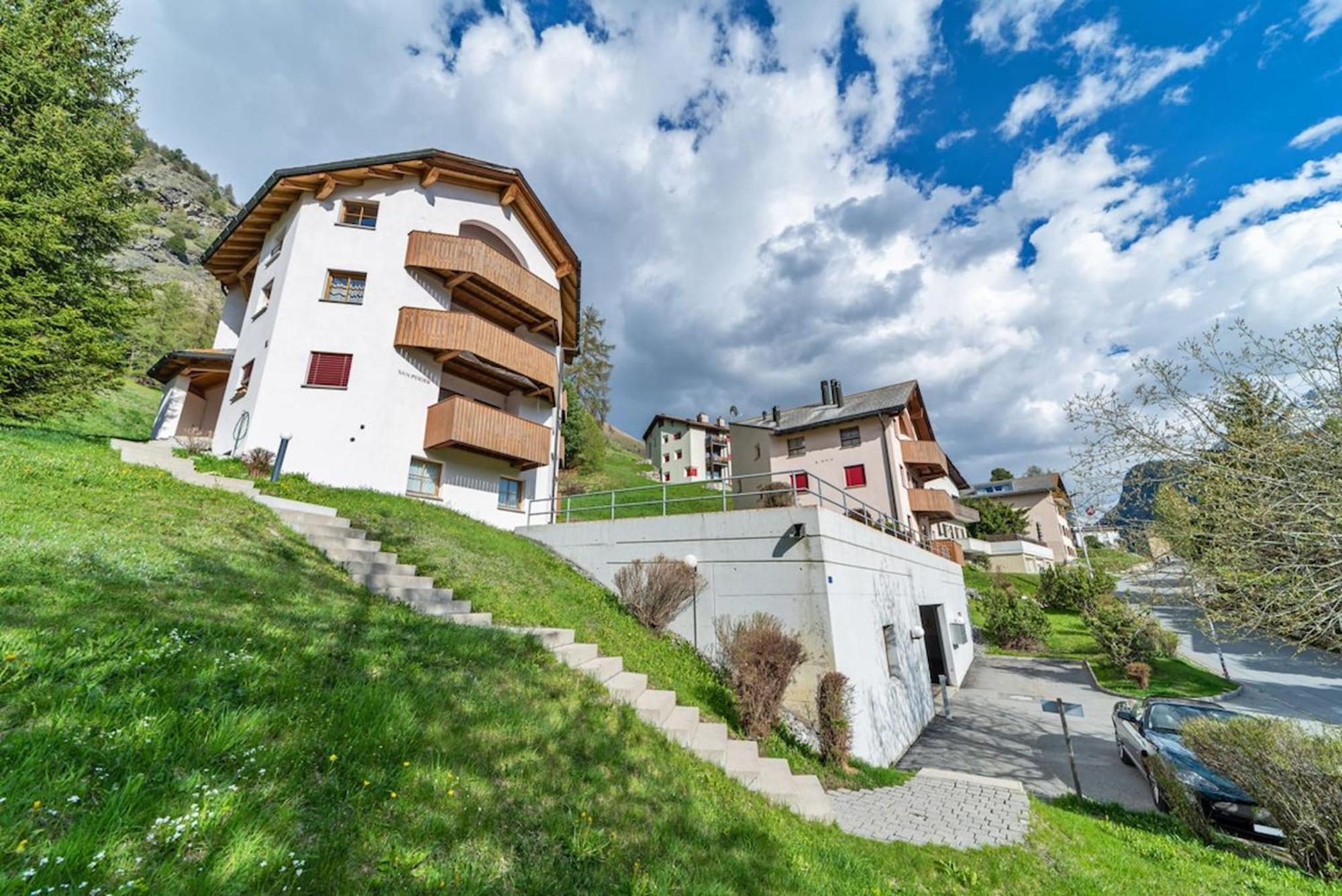 Chesa San Peider - Pontresina Apartment Bagian luar foto