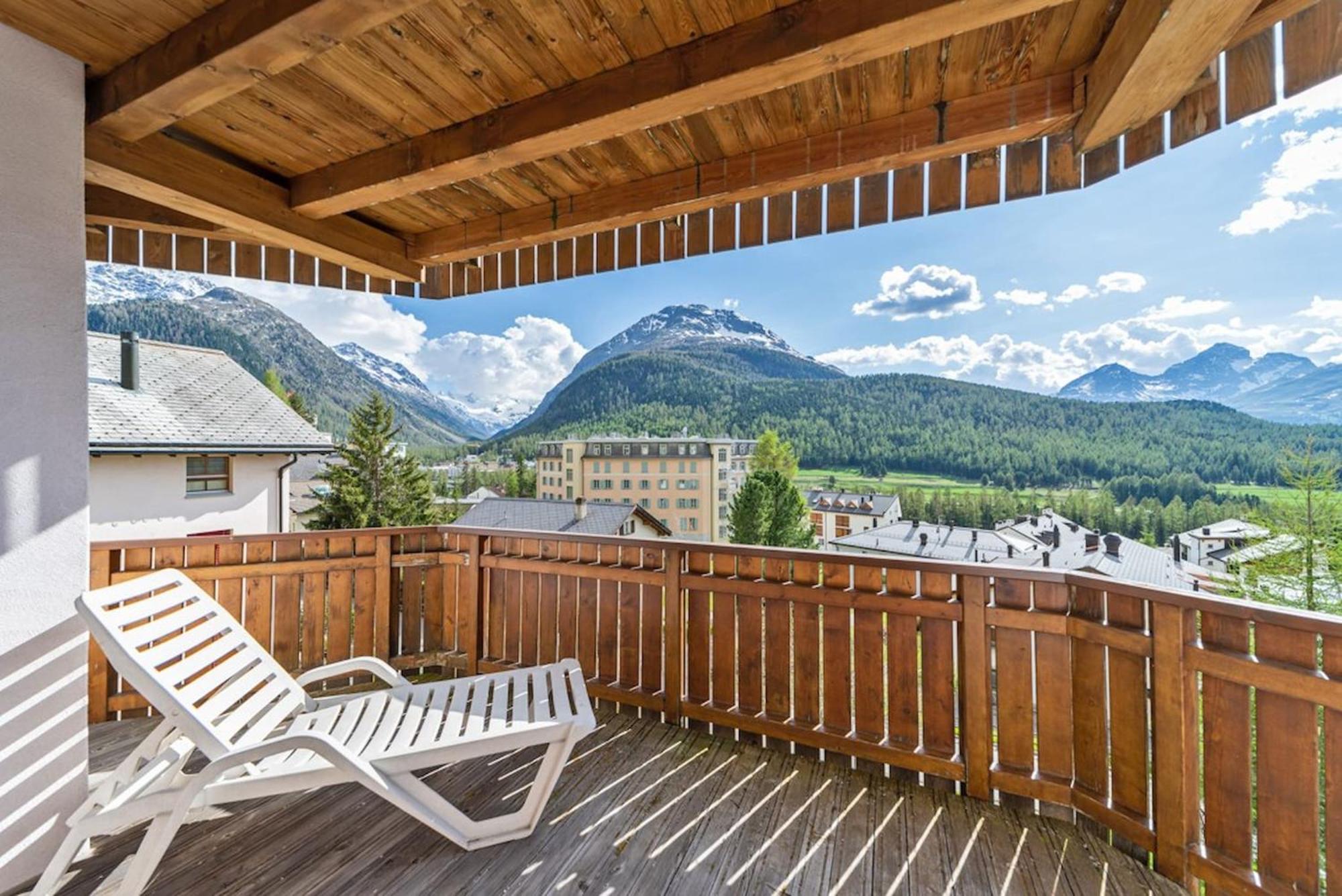 Chesa San Peider - Pontresina Apartment Bagian luar foto