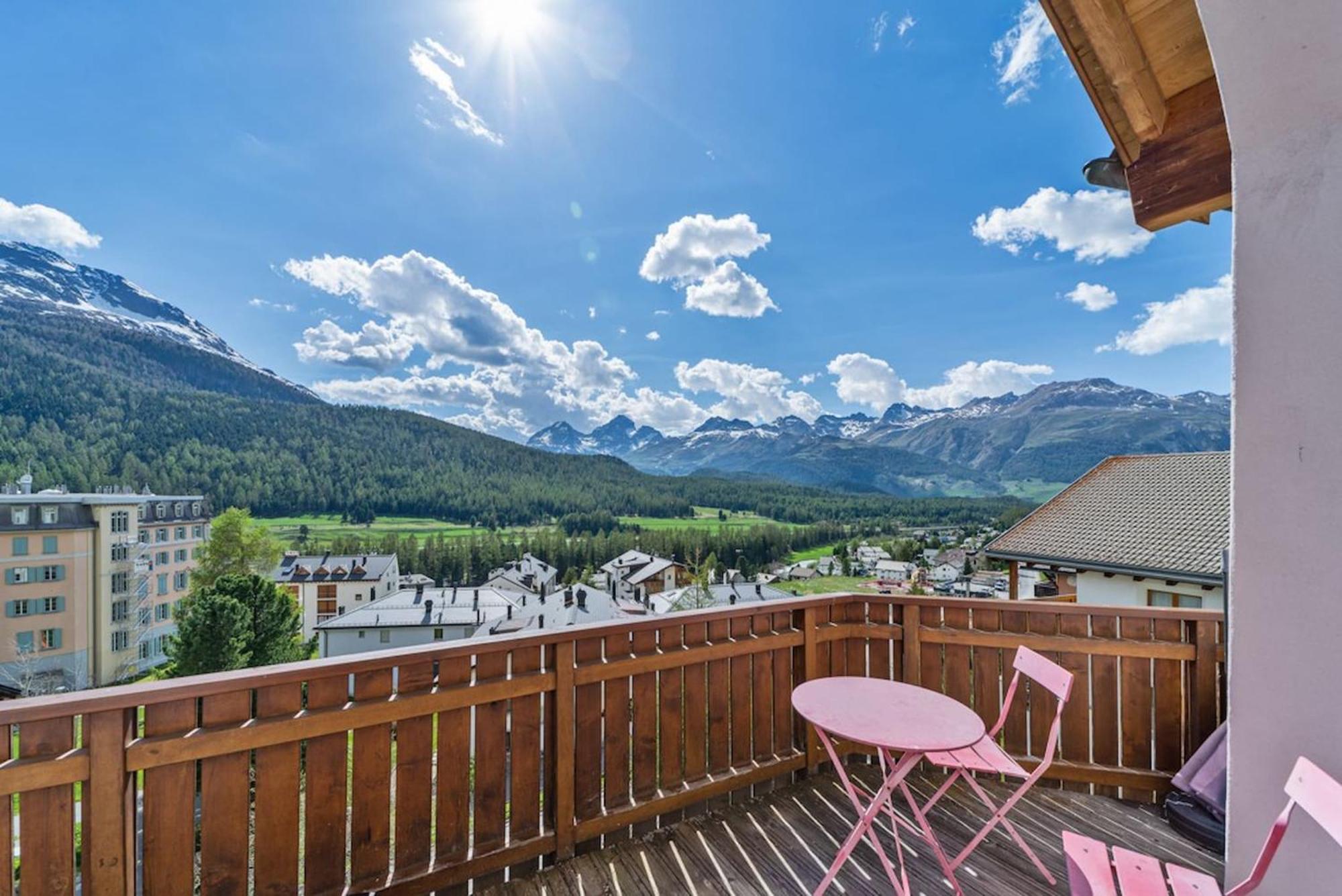 Chesa San Peider - Pontresina Apartment Bagian luar foto