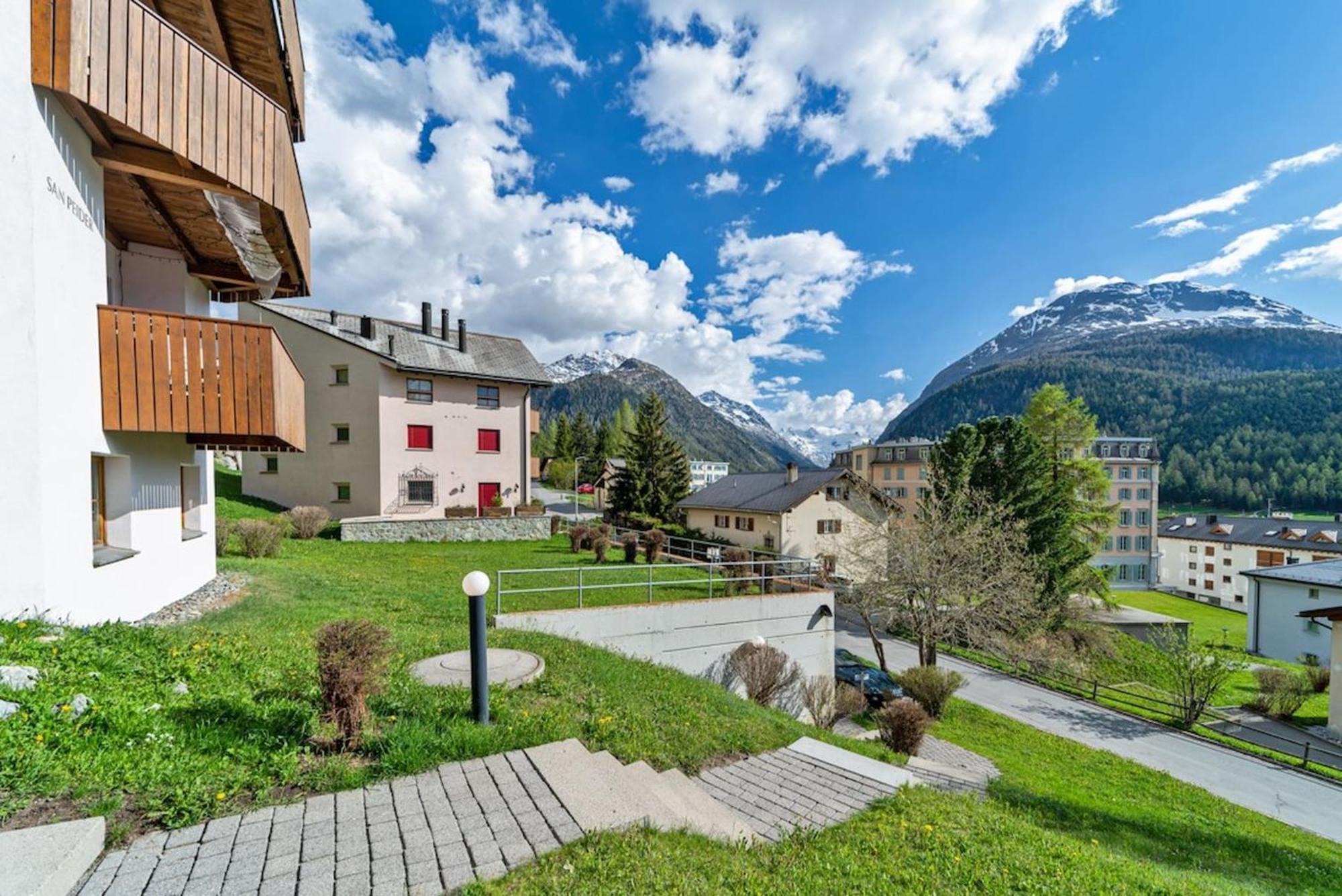 Chesa San Peider - Pontresina Apartment Bagian luar foto