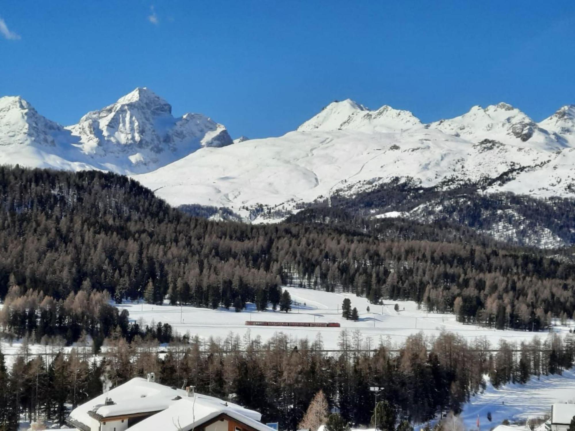 Chesa San Peider - Pontresina Apartment Bagian luar foto