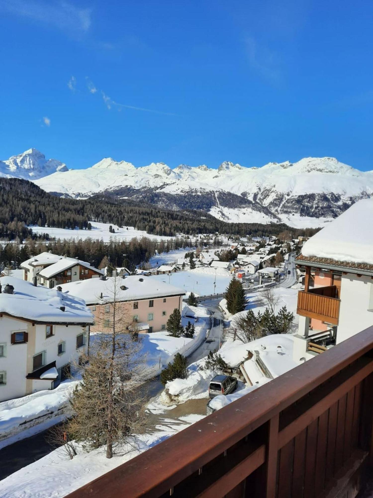 Chesa San Peider - Pontresina Apartment Bagian luar foto